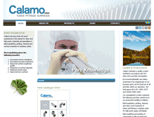 Tablet Screenshot of calamo.se